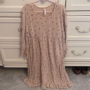 Rylee & Cru Holly Berry Nightgown 10-12y